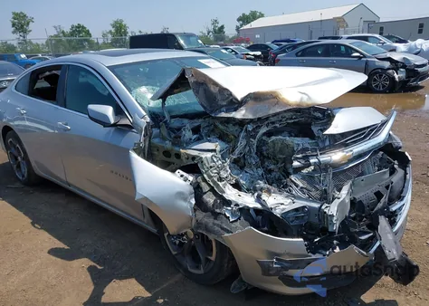 2021 Chevrolet Malibu Fwd Lt из США, поврежденный, VIN 1G1ZD5ST4MF062111